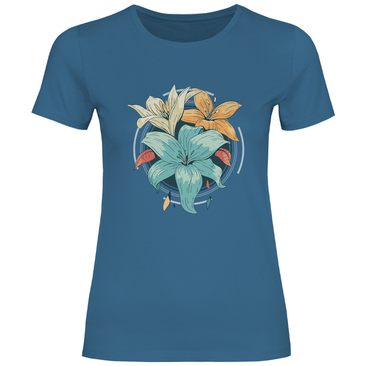 Blumenpracht - Damen T - Shirt - Textilzauber