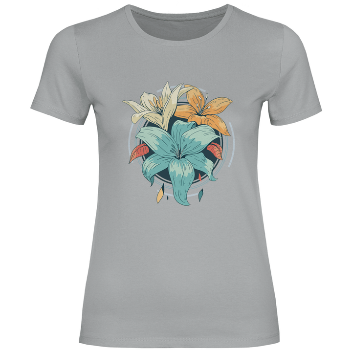 Blumenpracht - Damen T - Shirt - Textilzauber