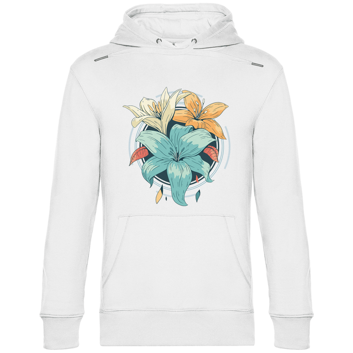 Blumenpracht - Herren Hoodie - Textilzauber