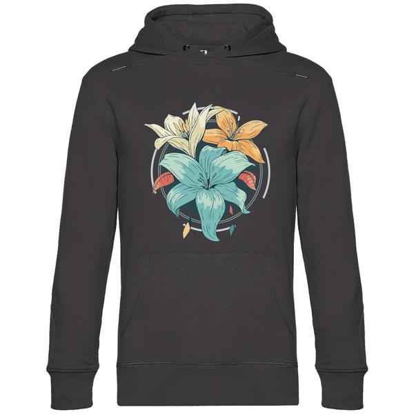 Blumenpracht - Herren Hoodie - Textilzauber