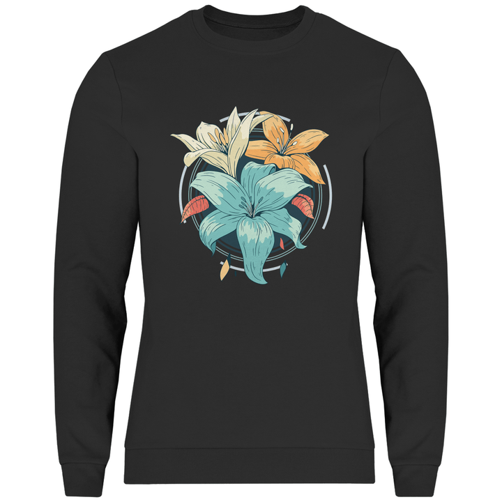 Blumenpracht - Herren Sweatshirt - Textilzauber