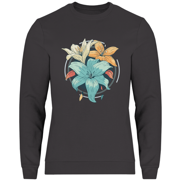 Blumenpracht - Herren Sweatshirt - Textilzauber