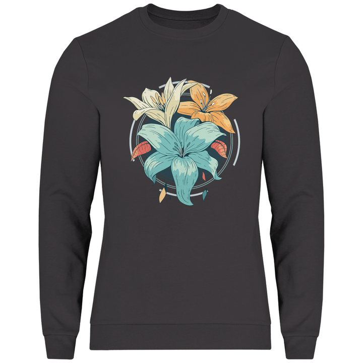Blumenpracht - Herren Sweatshirt - Textilzauber