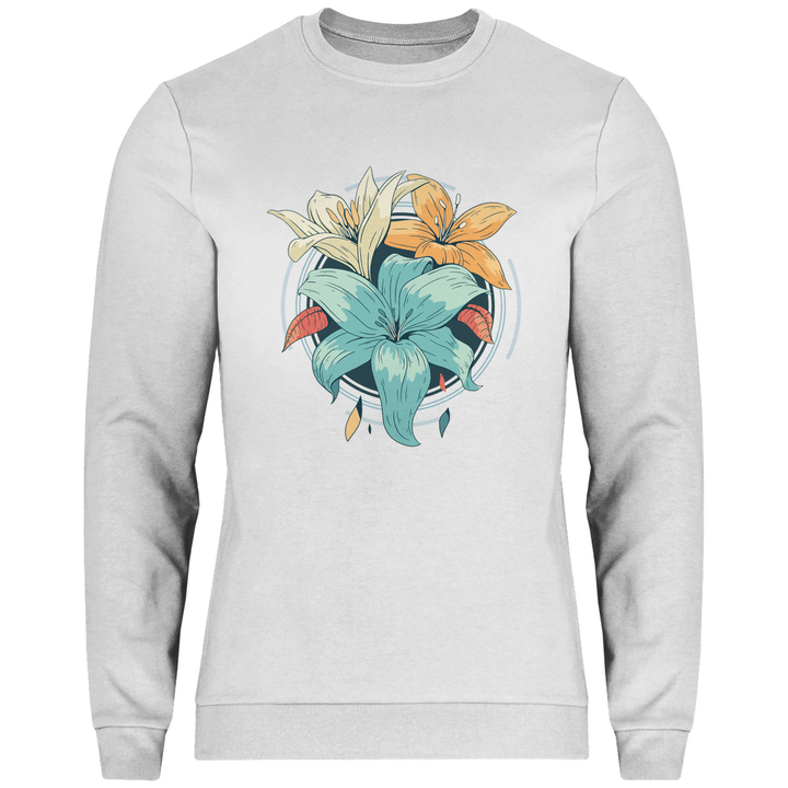 Blumenpracht - Herren Sweatshirt - Textilzauber