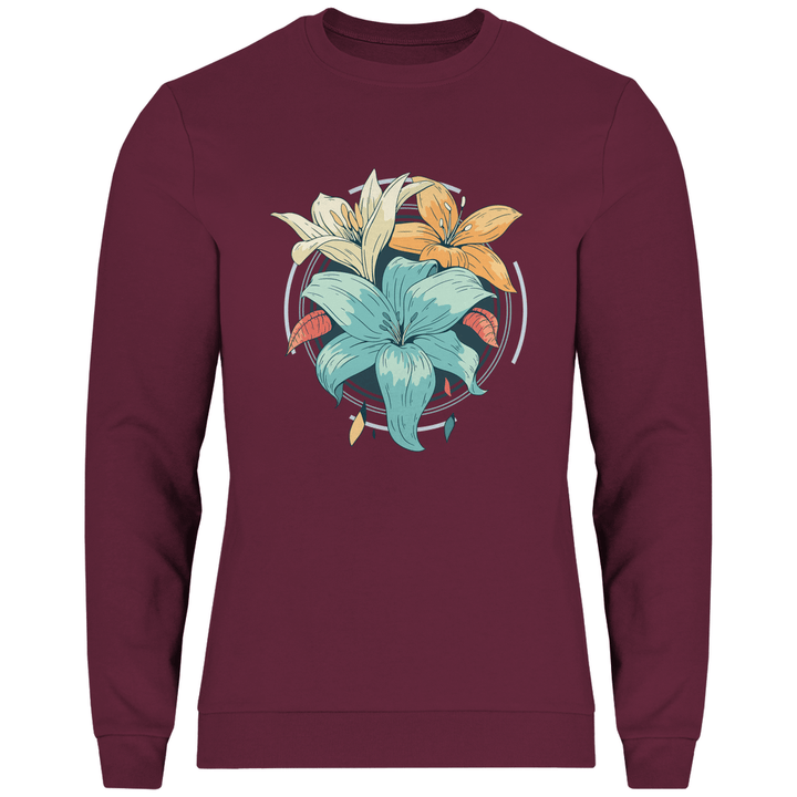 Blumenpracht - Herren Sweatshirt - Textilzauber