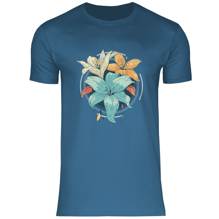 Blumenpracht - Herren T - Shirt - Textilzauber