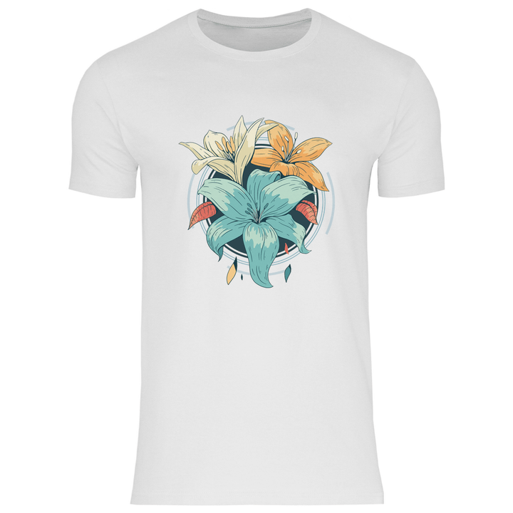 Blumenpracht - Herren T - Shirt - Textilzauber