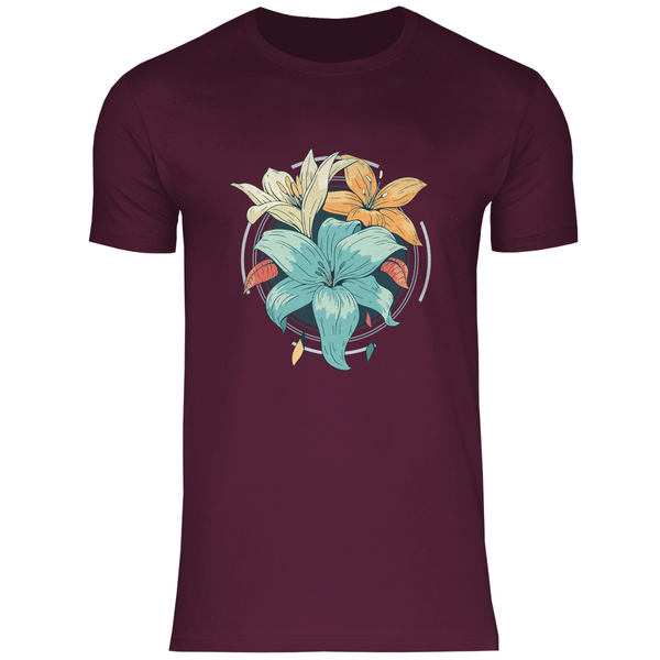 Blumenpracht - Herren T - Shirt - Textilzauber