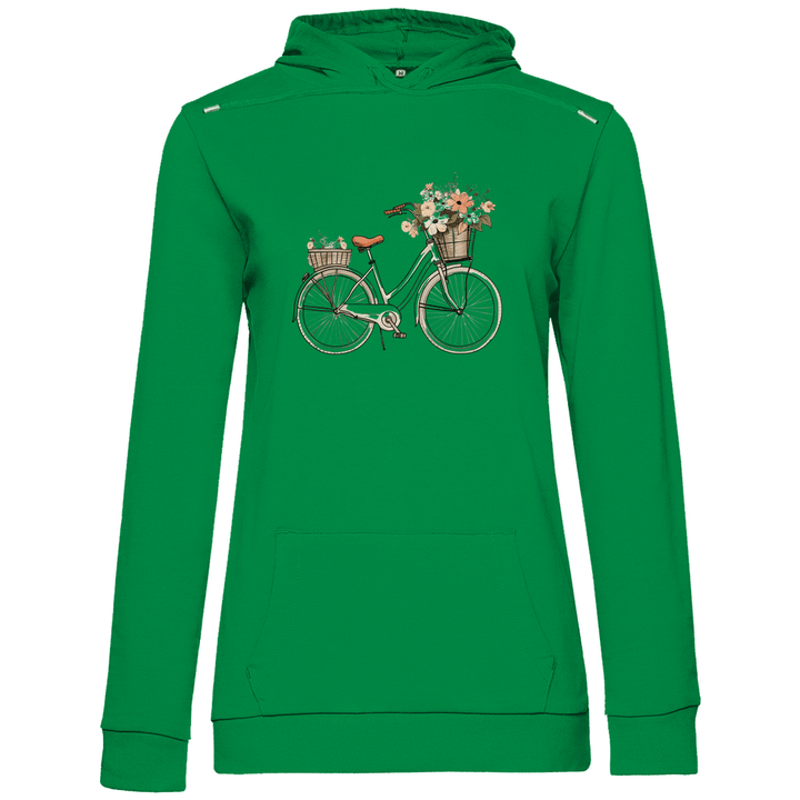 Blumenrad - Damen Hoodie - Textilzauber