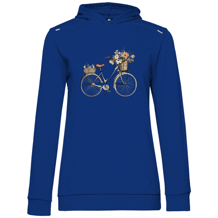 Blumenrad - Damen Hoodie - Textilzauber
