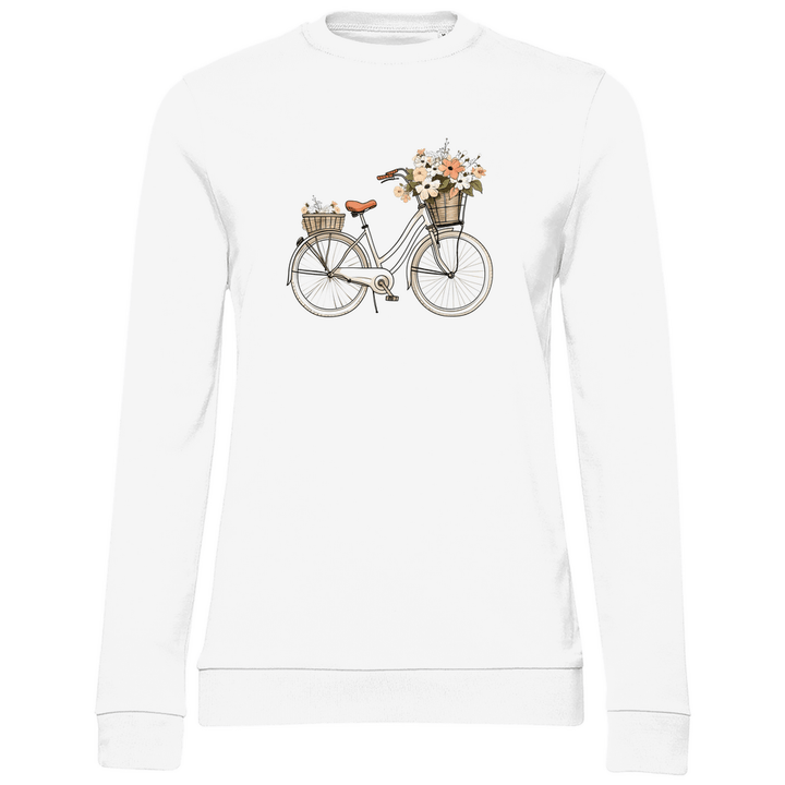 Blumenrad - Damen Sweatshirt - Textilzauber