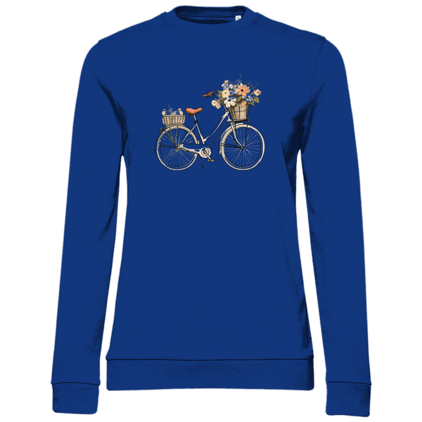 Blumenrad - Damen Sweatshirt - Textilzauber