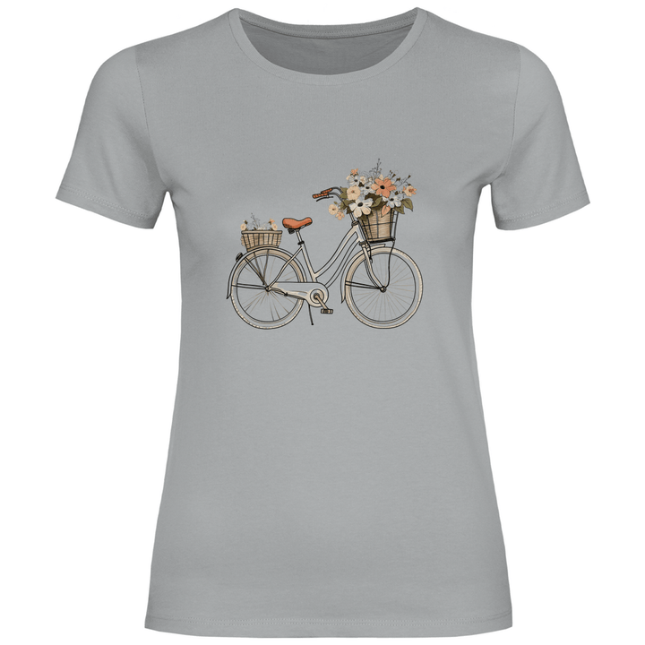 Blumenrad - Damen T - Shirt - Textilzauber