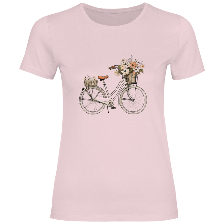 Blumenrad - Damen T - Shirt - Textilzauber