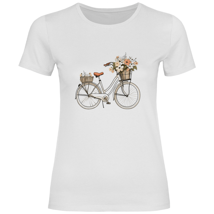 Blumenrad - Damen T - Shirt - Textilzauber