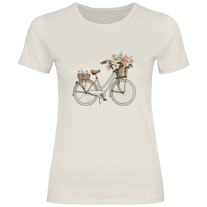 Blumenrad - Damen T - Shirt - Textilzauber