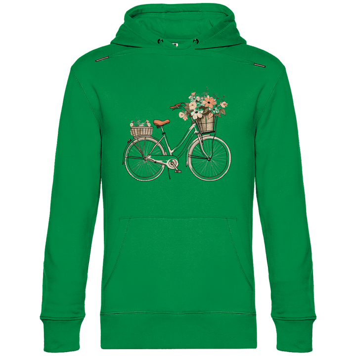 Blumenrad - Herren Hoodie - Textilzauber