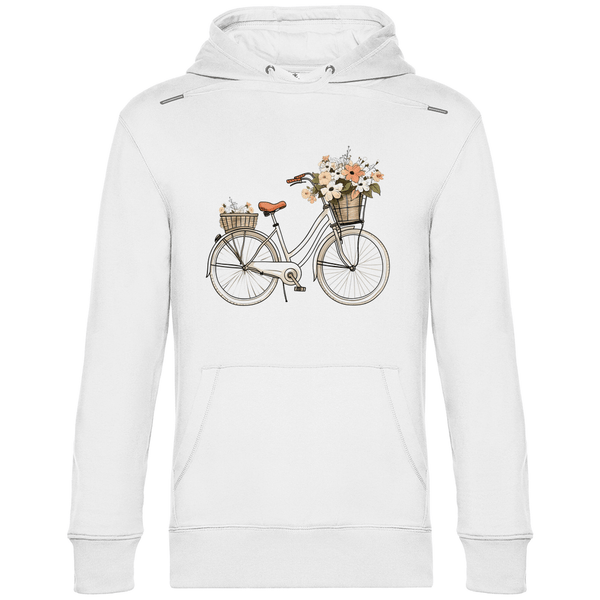 Blumenrad - Herren Hoodie - Textilzauber