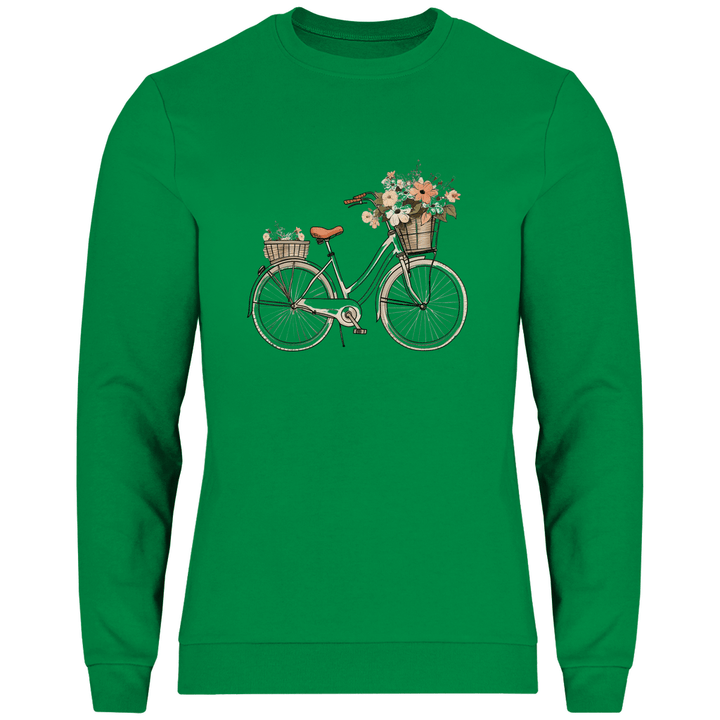 Blumenrad - Herren Sweatshirt - Textilzauber