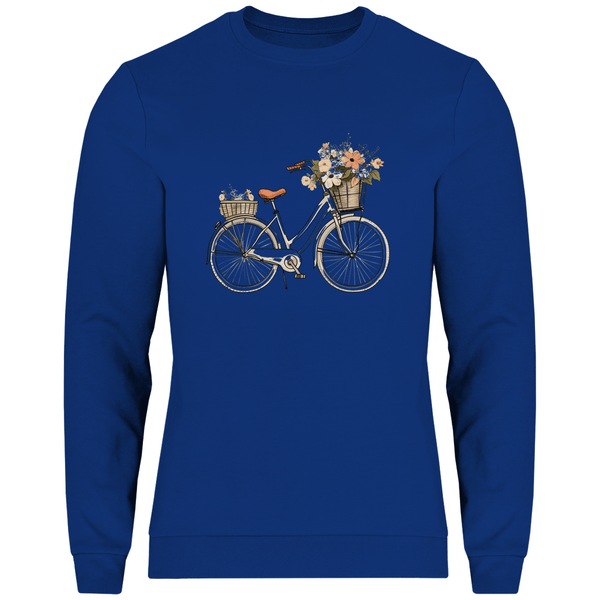 Blumenrad - Herren Sweatshirt - Textilzauber