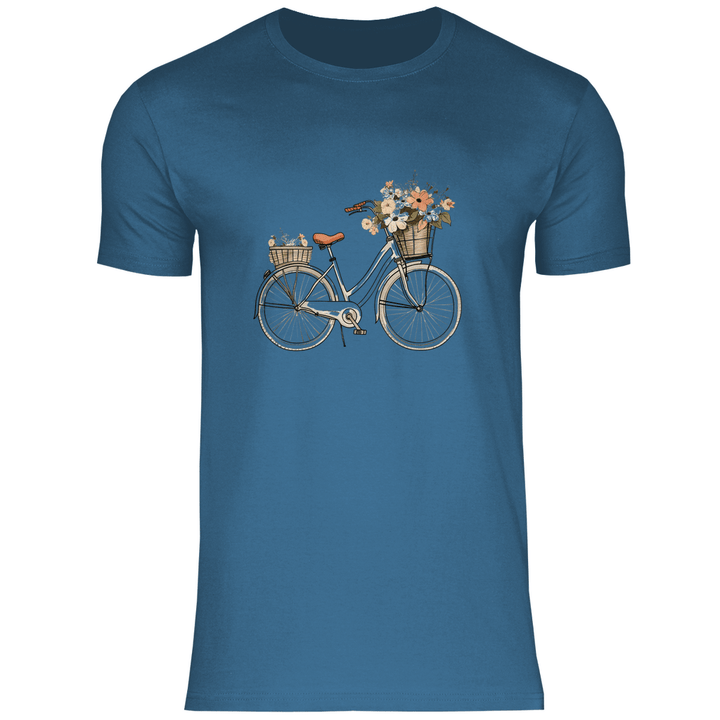 Blumenrad - Herren T - Shirt - Textilzauber
