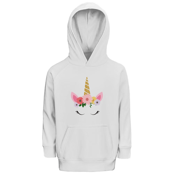 Blütenzauber - Premium Bio Kinderhoodie - Textilzauber
