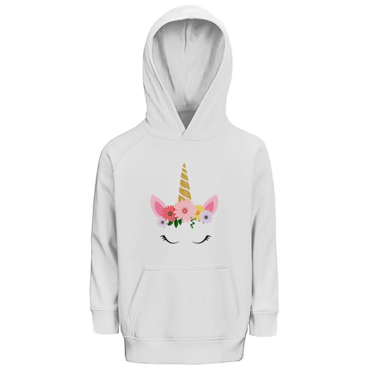 Blütenzauber - Premium Bio Kinderhoodie - Textilzauber