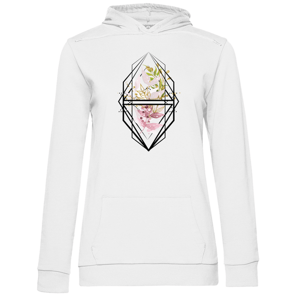 Boho - Kranz - Damen Hoodie - Textilzauber