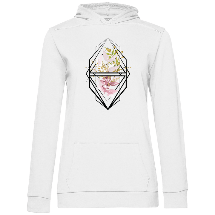 Boho - Kranz - Damen Hoodie - Textilzauber