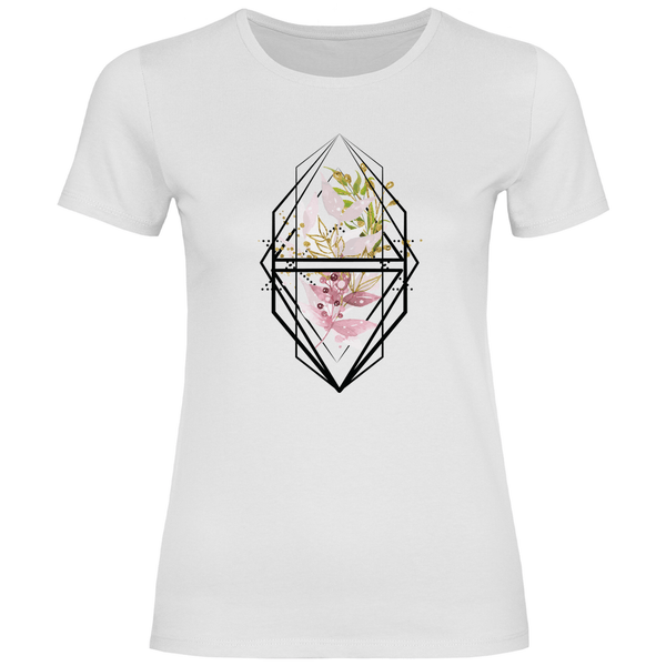 Boho - Kranz - Damen T - Shirt - Textilzauber