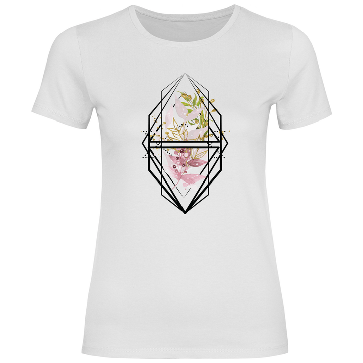 Boho - Kranz - Damen T - Shirt - Textilzauber