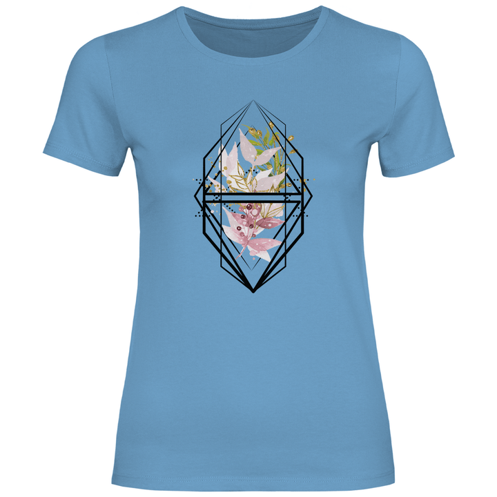 Boho - Kranz - Damen T - Shirt - Textilzauber
