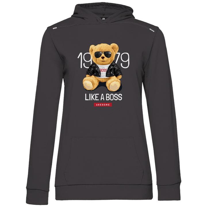 Boss Teddy - Damen Hoodie - Textilzauber