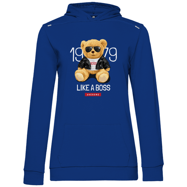 Boss Teddy - Damen Hoodie - Textilzauber