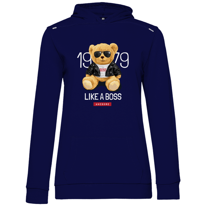 Boss Teddy - Damen Hoodie - Textilzauber