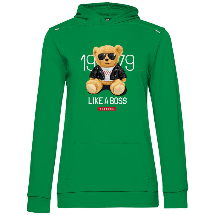 Boss Teddy - Damen Hoodie - Textilzauber
