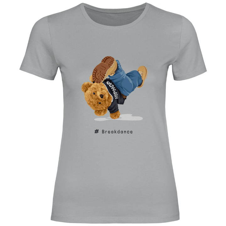 Breakdance Teddy - Damen T - Shirt - Textilzauber