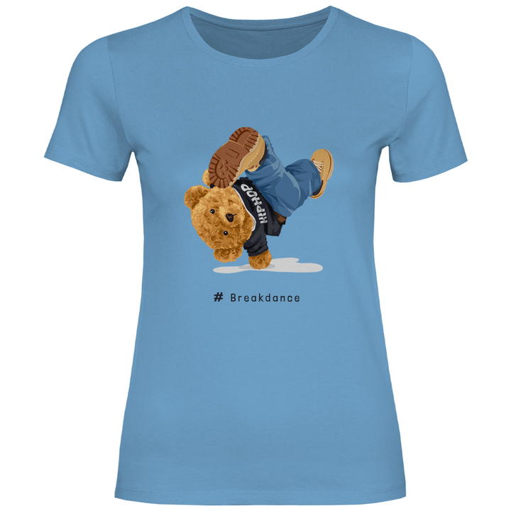 Breakdance Teddy - Damen T - Shirt - Textilzauber