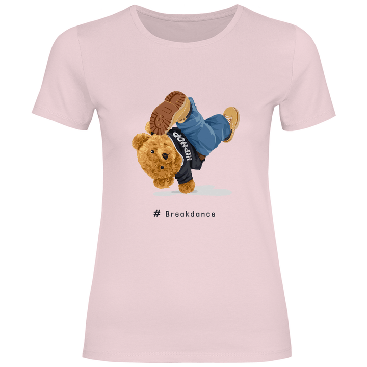 Breakdance Teddy - Damen T - Shirt - Textilzauber