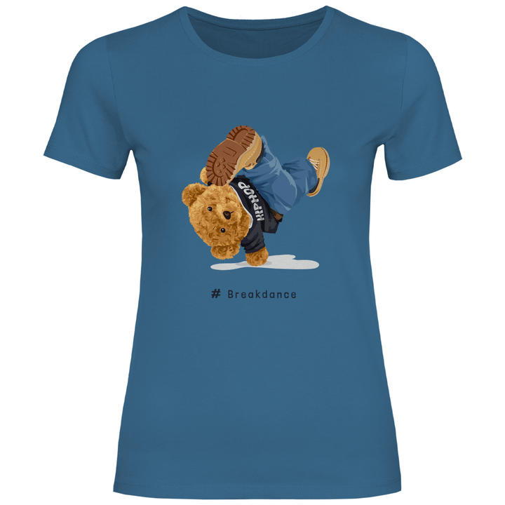 Breakdance Teddy - Damen T - Shirt - Textilzauber