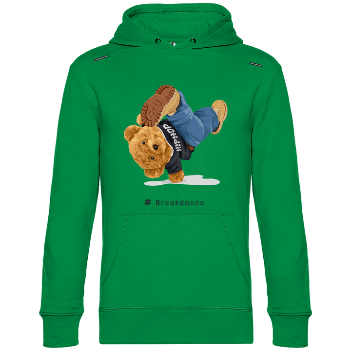 Breakdance Teddy - Herren Hoodie - Textilzauber