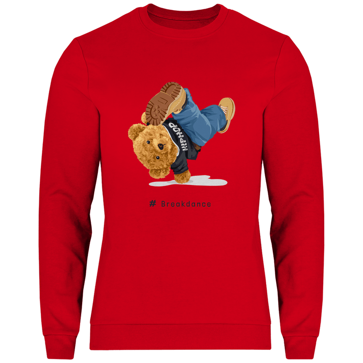 Breakdance Teddy - Herren Sweatshirt - Textilzauber