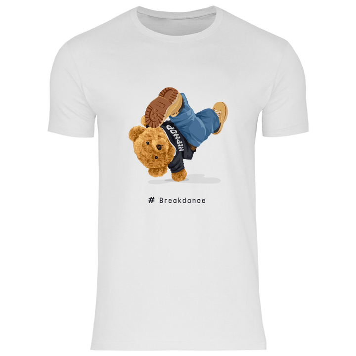 Breakdance Teddy - Herren T - Shirt - Textilzauber