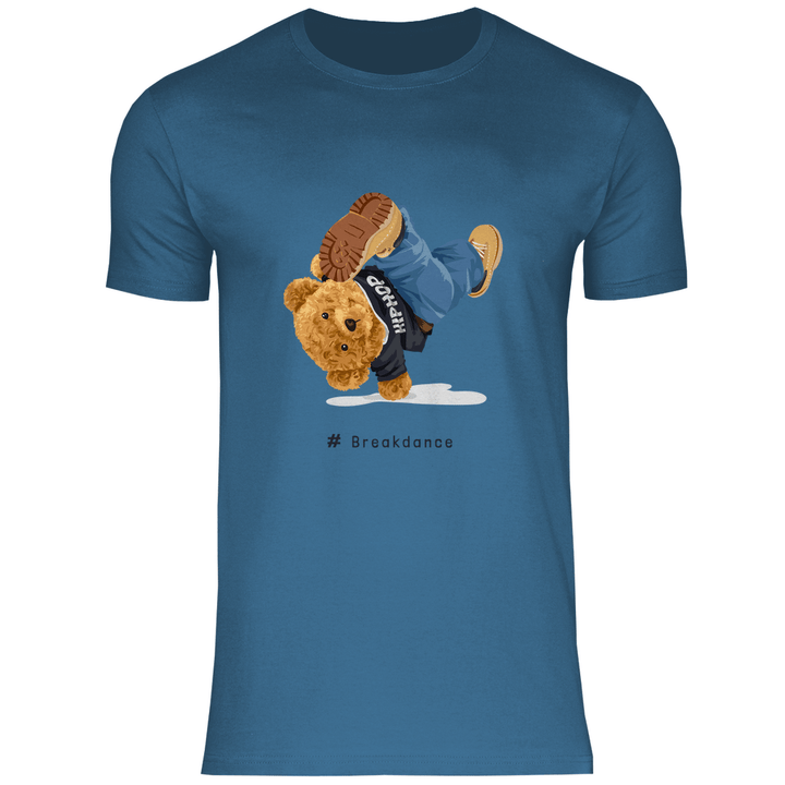 Breakdance Teddy - Herren T - Shirt - Textilzauber