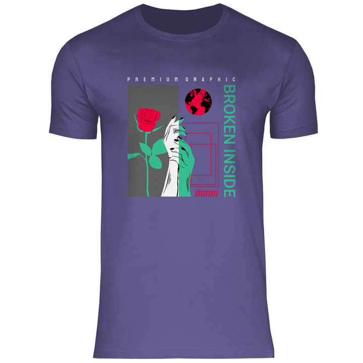 Broken Inside - Herren T - Shirt - Textilzauber