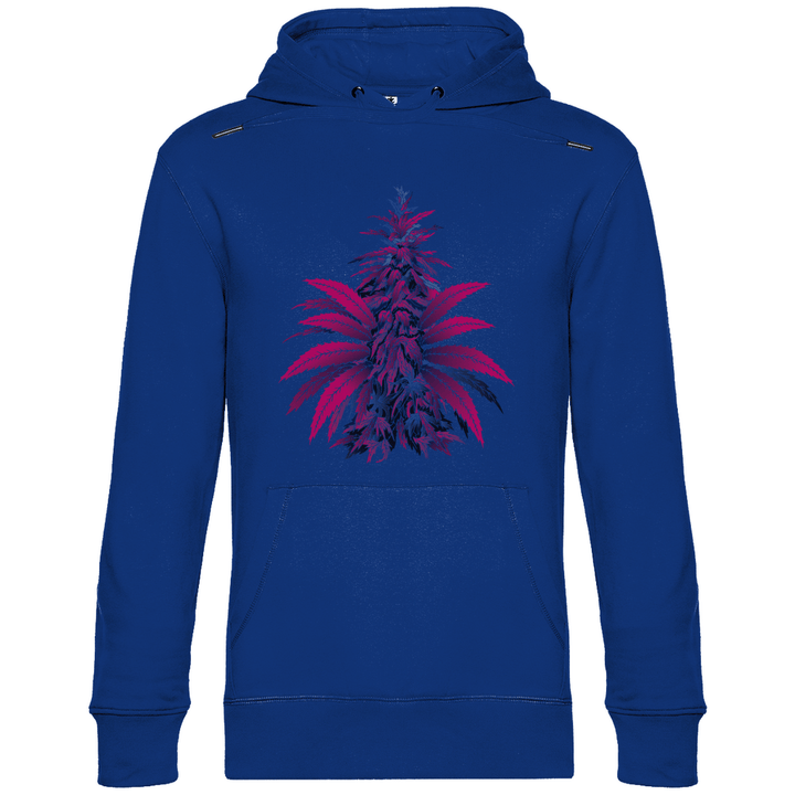 Bunte Hanfpflanze - Herren Hoodie - Textilzauber