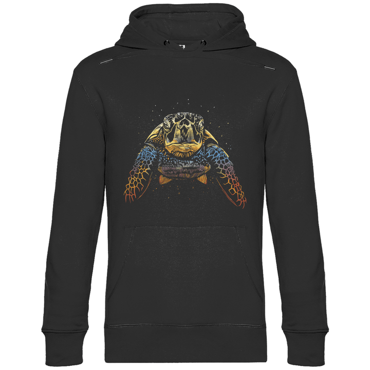Bunte Schildkröte - Herren Hoodie - Textilzauber