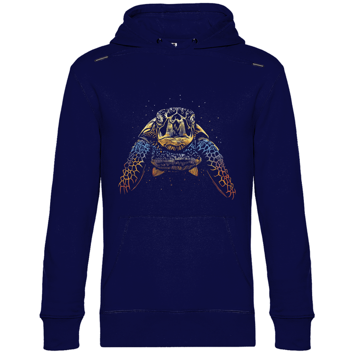 Bunte Schildkröte - Herren Hoodie - Textilzauber