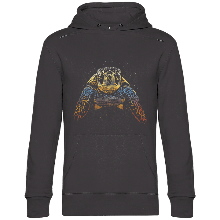 Bunte Schildkröte - Herren Hoodie - Textilzauber