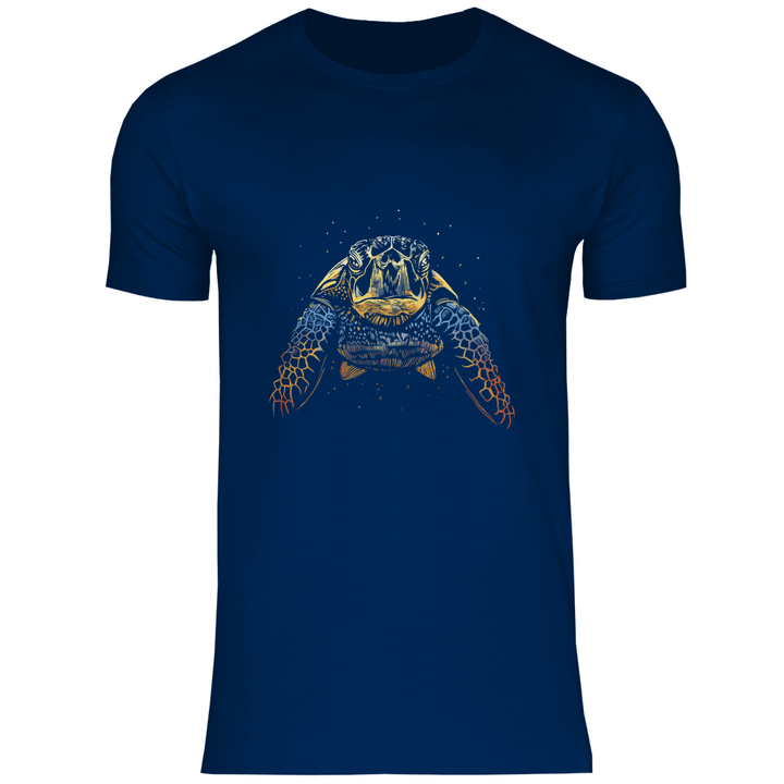 Bunte Schildkröte - Herren T - Shirt - Textilzauber